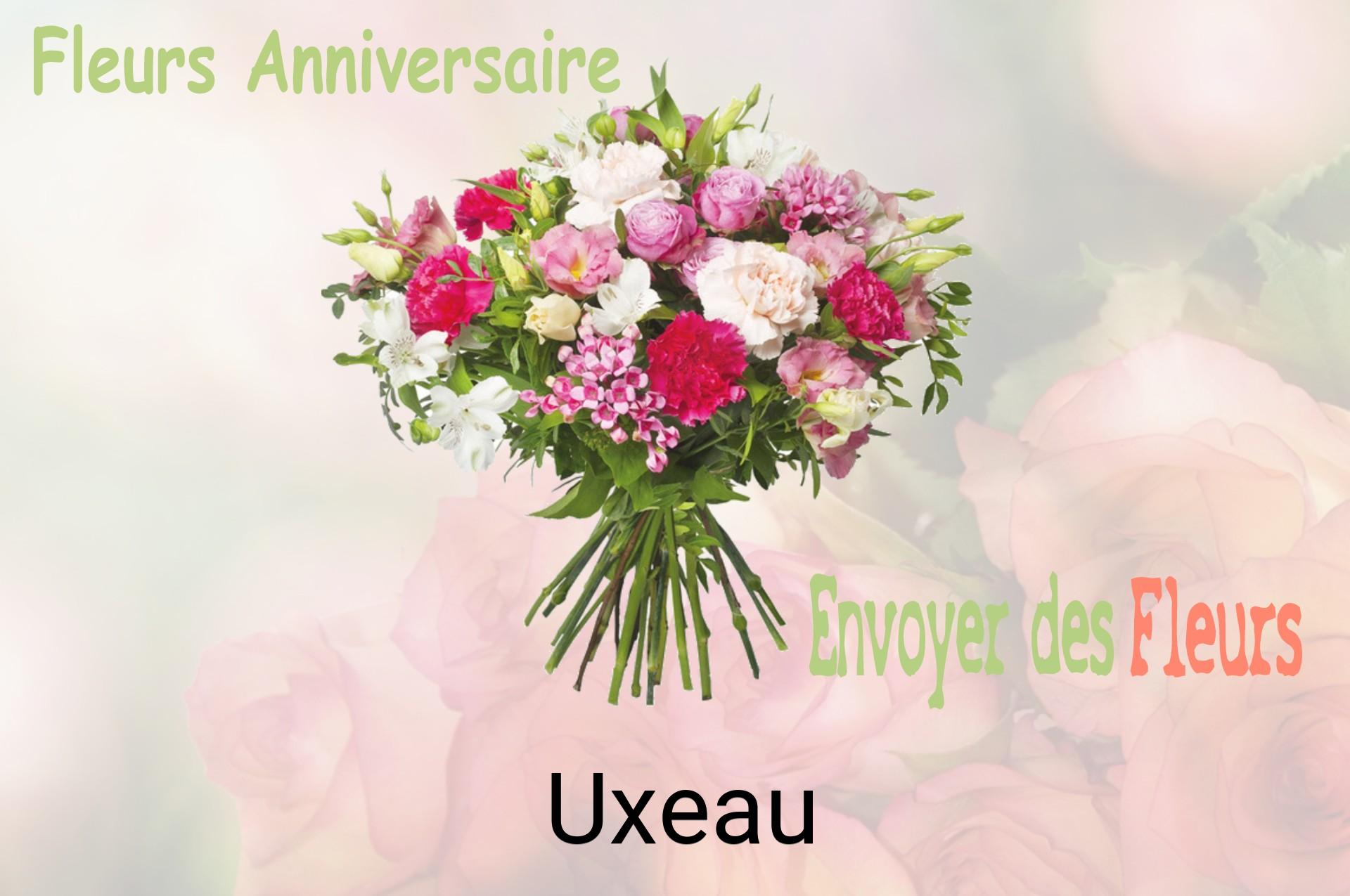 Bouquet de fleurs d’anniversaire livré à Uxeau