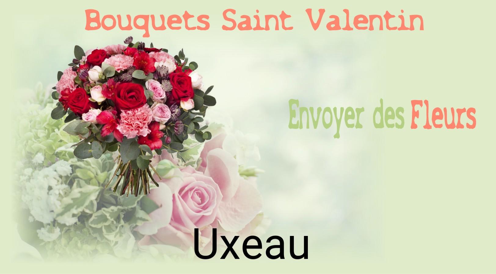 Roses de Saint-Valentin livrées à Uxeau